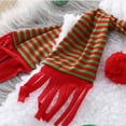 thumbnail image 7 of Cowsor Infant Baby Christmas Snowman Fleece Hooded Romper & Scarf Set | Unisex Newborn Jumpsuit Outfit, 7 of 7