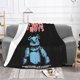 thumbnail image 2 of Manta de franela Five Nights At Freddy's, suave, cálida y cómoda, para sofá, cama, oficina, cálidas mantas de felpa para todas las estaciones, manta de microfibra ultra suave, 2 of 8