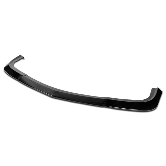 DNA motoring For 2015-2021 Dodge Challenger SXT 3Pcs Front Bumper Lip Spoiler Deflector Gloss Black