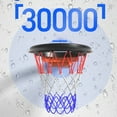 thumbnail image 3 of Ruiboury Filet de Basketball Portable pour Intérieur et Extérieur Compatibilité Universelle 5. Filet de Basketball Portable Filet de Couleur Noire, 3 of 6