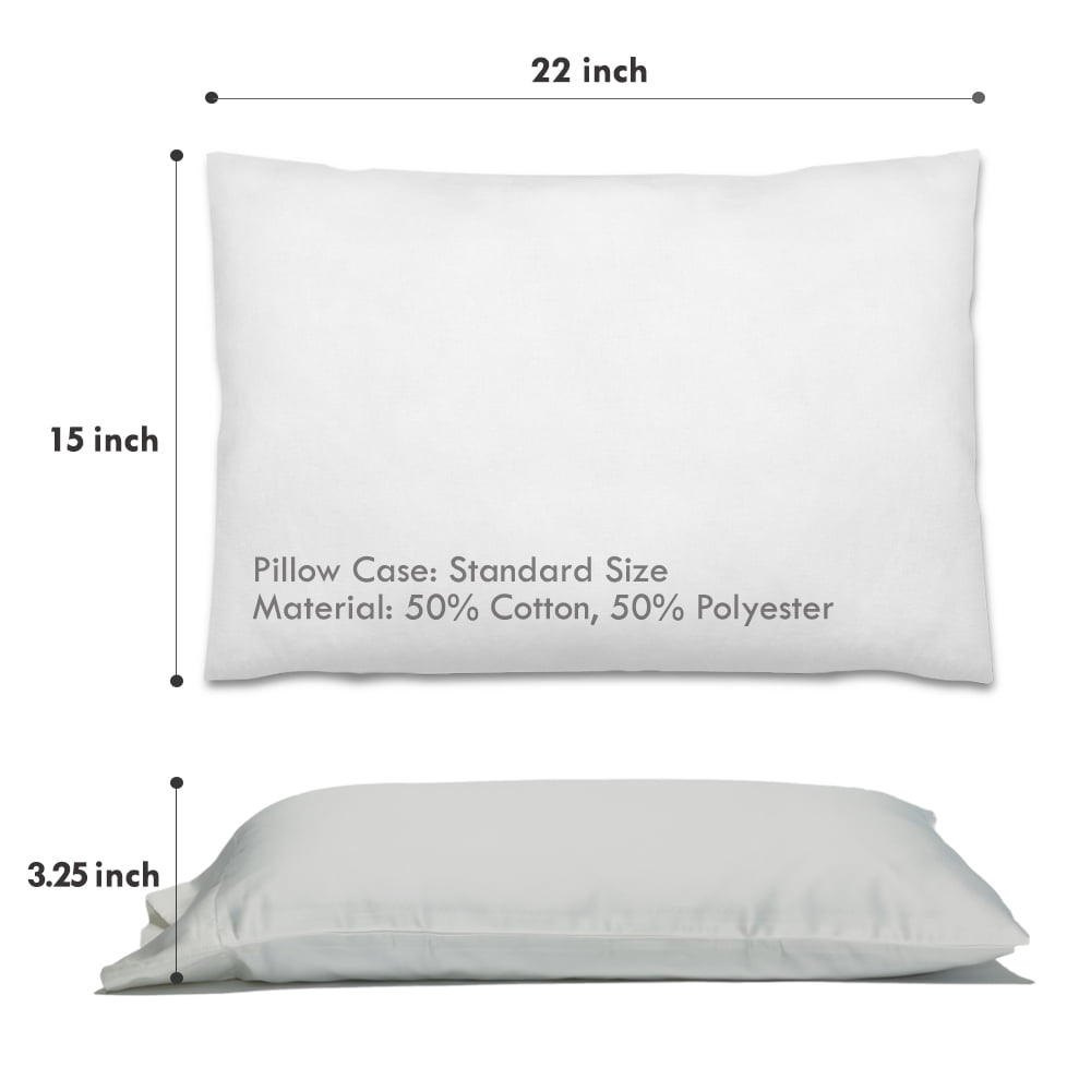 Daiwa Felicity Organic Buckwheat Pillow for Sleeping with Pillow Case - Japanese Pillow Filled with Sobakawa aids in Cooling Sleep with Neck Support for Any Sleep Position