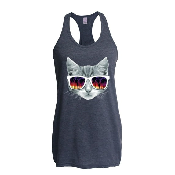 Normal is Boring - Women's Racerback Tank Top, up to Women Size 2XL - Kitty
