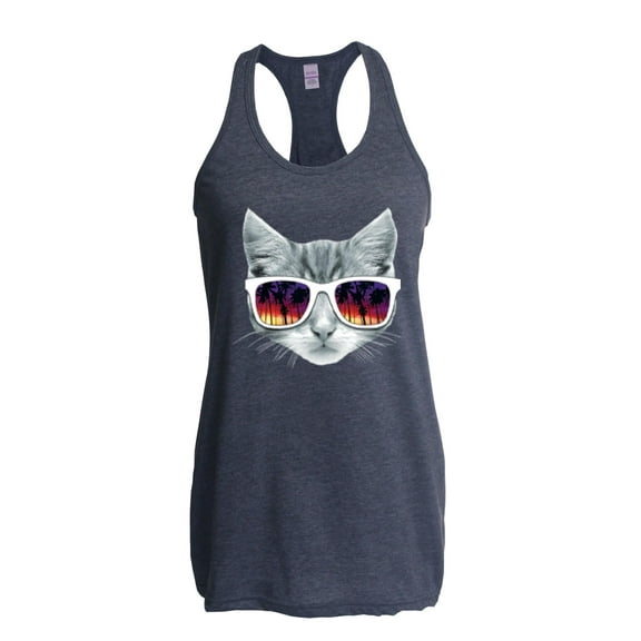 Normal is Boring - Women's Racerback Tank Top, up to Women Size 2XL - Kitty