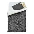 thumbnail image 2 of Black Leopard Print Duvet Cover and Pillowcase Set for Single Bedding, Bedroom Accessories for Kids Teens, 2 of 5