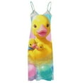 thumbnail image 5 of Fun And Playful Duck Sleeveless Dress Women's Luxury Party Dress Birthday Dresses for Women, 5 of 7