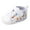 White, variant on Quealent Unisex Baby Boys Girls Shoes, Newborn Infant Non-Slip Canvas Denim High Top Sneakers, Toddler First Walkers Shoes White for Size 6