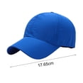 thumbnail image 5 of Baseball Cap Breathable Quick Dry 2 Materials Adjustable Sports Cap for Hiking, 5 of 8
