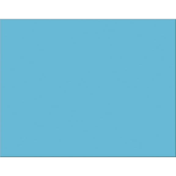 Pacon® Railroad Board, 4-Ply, 22" x 28", Light Blue, Pack of 25