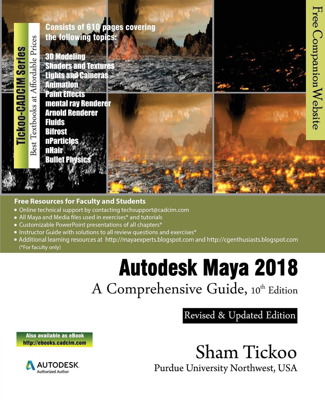 best autodesk maya 2018 book