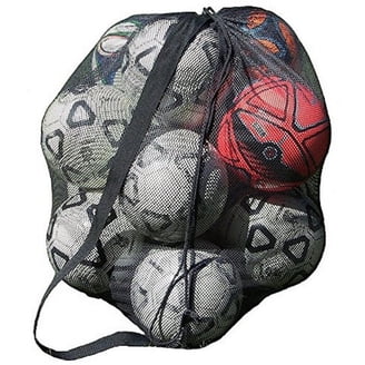 Sac à Balles OIGWBPH – Filet Oxford 16x17,5 Cm, Avec Clip Et Mousqueton, Pour Basket, Foot, Volley, Enfants Et Adultes