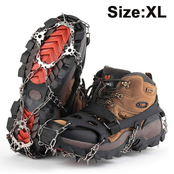 Crampons Ice Cleats Traction Snow Grips for Boots Shoes Men Women