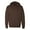 Brown, variant on Midweight Hooded Sweatshirt