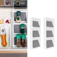 thumbnail image 4 of Spice Rack, Durable 2Pcs Non- Spice Rack Tray Insert, For Kitchen Cabinets Pepper Spice Jars, 4 of 8