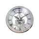 thumbnail image 3 of Reloj de metal BLESIY estilo retro con números para reloj de pared de cocina Plata, 3 of 8