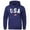 Navy, variant on CONFREE Mens Hoodies Usa Flag Letter Prints Hoodies For Men Graphic Long Sleeve Casual Pullover Hooded Sweatshirts With Pockets