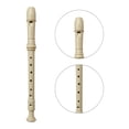 thumbnail image 2 of Flauta De Agudos Instrumento De Flauta Desmontable Suave No Tóxico Para Suministros De Músicos (Estilo B) Tmvgtek Para Estrenar, 2 of 3