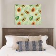 thumbnail image 3 of Tropical Papaya leaf Tapestry for Bedroom - Tapestry Wall Hanging Wall Tapestry for Dorm Wall Decor Home Decoration , Aesthetic Funny Tapestry 29 x 37in, 3 of 5