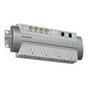 Panamax PM8-AV - Surge protector - AC 120 V - output connectors: 8