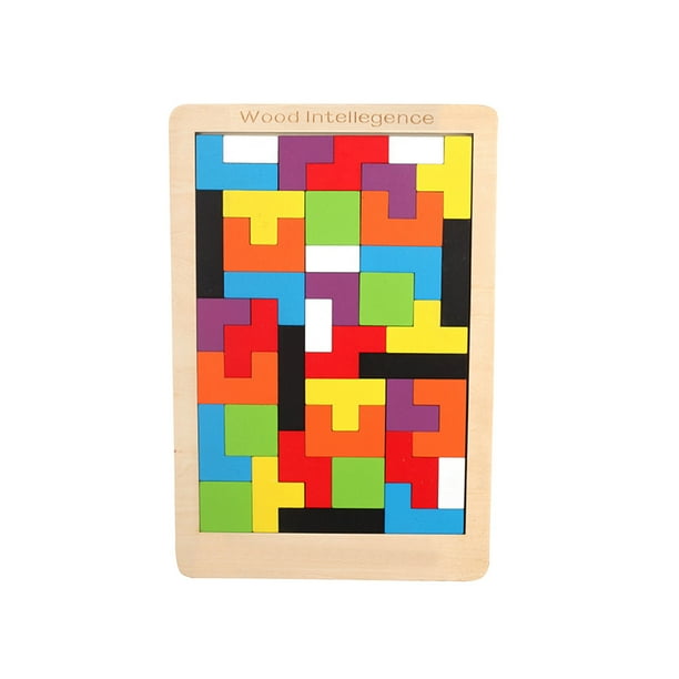 ToyWorld 3D Wooden Block Toy Children Early Educational Sliding Block