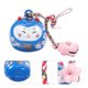 thumbnail image 3 of Japanese Luck Cat Hanging Decor Ceramic Pendant for Backpack Key Phone Purse, 3 of 4