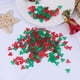thumbnail image 2 of 1000pcs cuentas de pulsera de bricolaje cuentas de plástico trigémino accesorios de joyería hechos a mano para Navidad todos los días (verde, rojo), 2 of 5