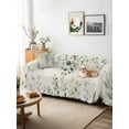 thumbnail image 3 of Green Eucalyptus Couch Cover for Dogs, Country Nature Leaf Succulent Plant Washable Sofa Covers Slipcover for Pets Dogs Futon Cover, Couch Recliner Covers, Oversized Chair Slipcover 71"x91", 3 of 9