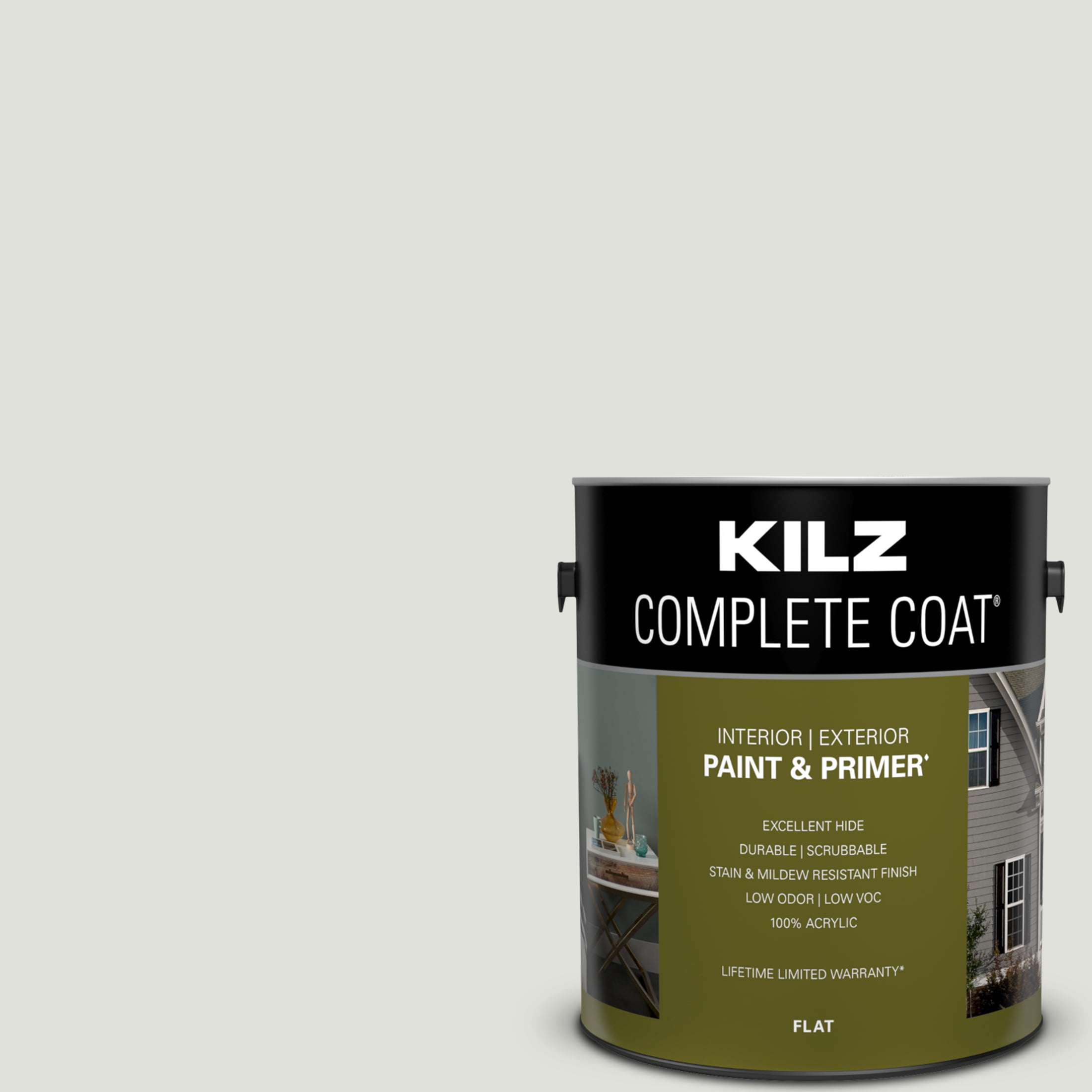 Ice Cavern, KILZ Complete Coat Interior/Exterior Paint & Primer, 1 Gallon #RJ160