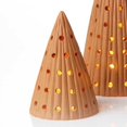 thumbnail image 4 of Terracotta Holiday Lights Tree Lantern Set, 4 of 4
