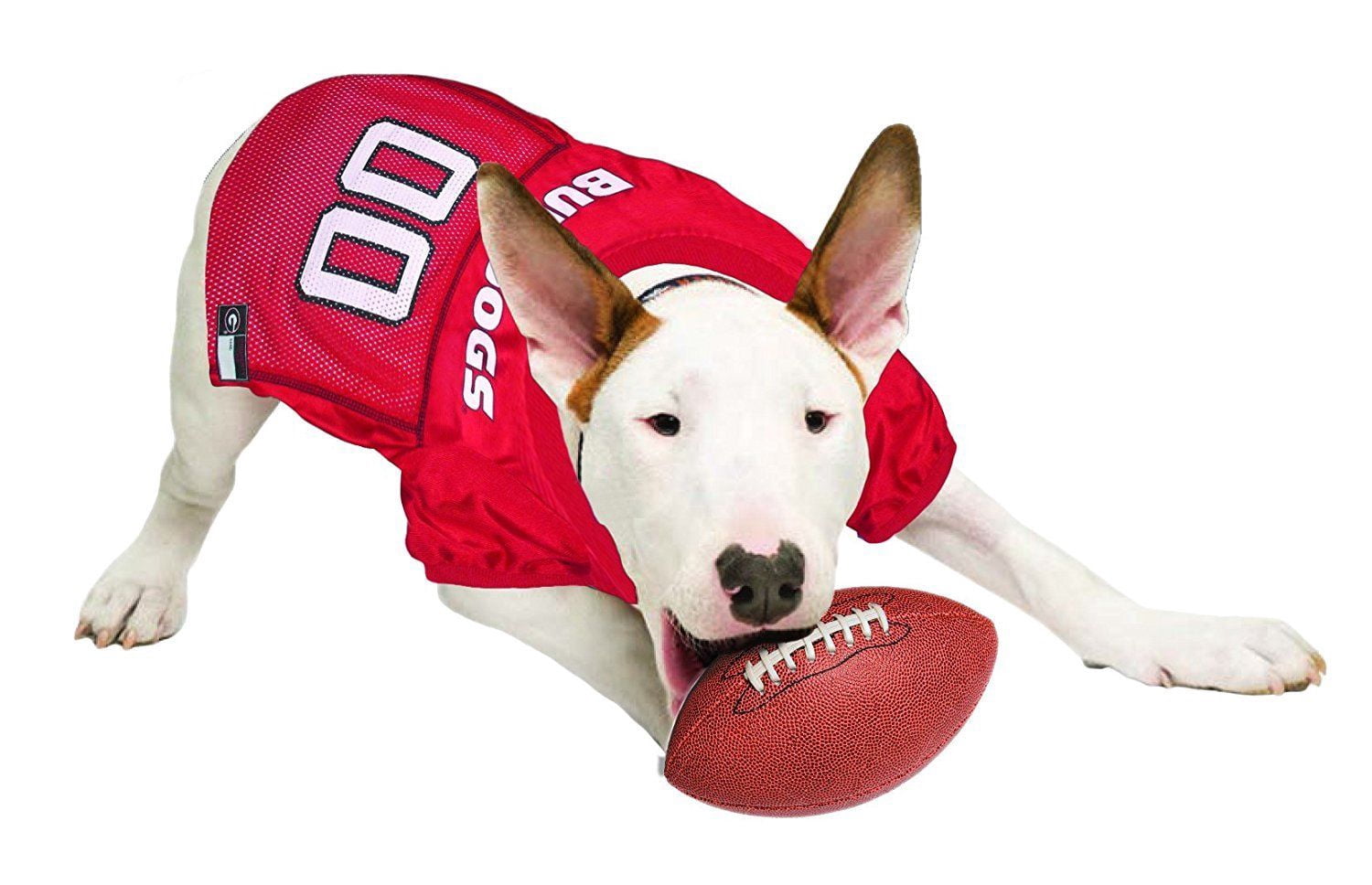 Pets First Collegiate Georgia Bulldogs Football/Basketball Mesh Jersey for Pet Dog. available in 40+ Teams - Small