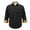 17 Black, variant on Men's Flannel Western Pearl Snap Corduroy Lined Plaid Work Long Sleeve Shirts 17 Black Medium