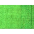 thumbnail image 1 of Ahgly Company Indoor Rectangle Abstract Green Modern Area Rugs, 2' x 5', 1 of 4