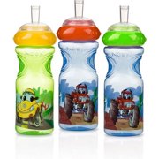 Nuby Sport Sipper Straw Sippy Cup - 3 pack
