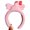 B, variant on Plush Cartoon Headband Cosplay Costume 3D Hairhoop Birthday Party Headpiece Wash Face Hairband Hair Decors