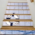 thumbnail image 4 of 6 unids / set de decoración de escaleras autoadhesivas vinilo 3D calcomanía escalera Mural decoración de escaleras para Colco Pegatina de escalera 3D, 4 of 8