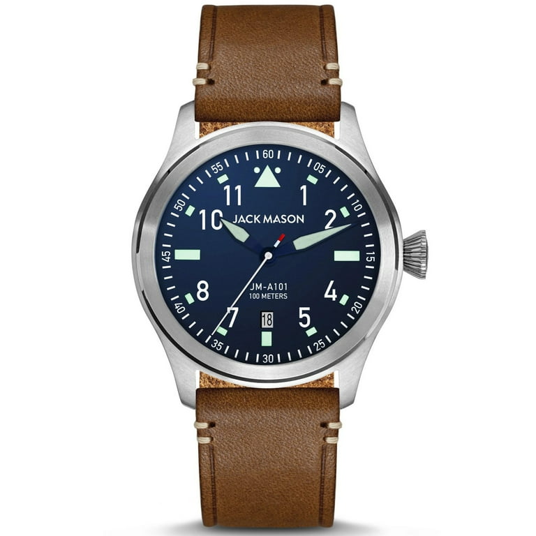 Jack mason aviator online watch 42mm