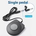 thumbnail image 5 of Compact Electronic Drum Foot Pedal Portable Sustains Pedal Replacement Musical Instruments Accessories Enduring, 5 of 9