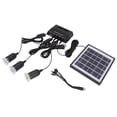thumbnail image 3 of Fyearfly Portable Solar Generator Lighting Kit, Solar Panel Lighting Kit Portable Multifunction Solar Generator Lighting Kit for Indoor Emergency Outdoor Fishing 3pcs, 3 of 8