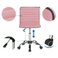 thumbnail image 2 of Yaheetech Task Chair with Swivel & Adjustable Height, 265 lb. Capacity, Pink, 2 of 9