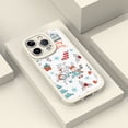 thumbnail image 4 of Cubierta de teléfono de goma TPU única con diseño minimalista de dibujos animados para la serie iPhone, 4 of 4