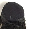 thumbnail image 3 of Ustar Straight Short Bob Wigs with Bangs Human Hair Wigs for Black Women Machine 10in, 3 of 5
