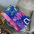 thumbnail image 5 of to My Mom Blanket Mom Gifts from Daughter and Son Mom Birthday Gift, Gifts for Mom Throw Blankets Gifts for Mother's Day Best Mom Ever Flannel Bedding Blanket Soft Throw Blanket Mom-purple, 5 of 7