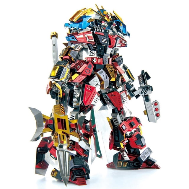 Lttoisl 3D Metal Puzzle, Mechanical Flying Tiger Metal Model Brain Kits, DIY Lot R8