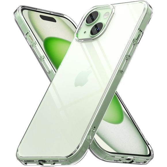 Funda para teléfono Ringke Fusion compatible con iPhone 15, transparente