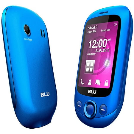 BLU Spark TV S131T GSM Cell Phone (Unlocked), Blue