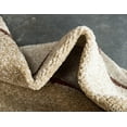thumbnail image 6 of Rugs.com Equinox Collection Rug – 8' Round Beige Low Rug Perfect For Kitchens, Dining Rooms, 6 of 9
