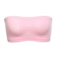 thumbnail image 4 of Women Seamless Strapless High Elastic Wrapped Invisible Strapless Chest Wraps Tube Tops, 4 of 5
