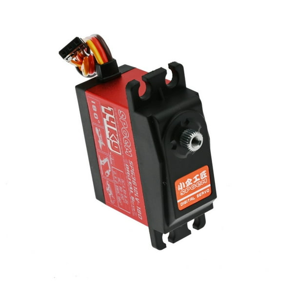 4.8V-6.0V 180° 14KG Large Torque Metal Gear Digital Core Servo for 1/10 RC On-Road Touring Drift Car