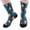 Blue, variant on Custom Socks with Faces Personalized Face Sock with Text Customized Funny Socks for Men and Women