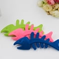 thumbnail image 4 of Visland TPR Rubber Dog Toy Teeth Sharpening Fish Bone Design Durable Bite-Resistant Pet Chew Bone Elastic Dog Toy, 4 of 8