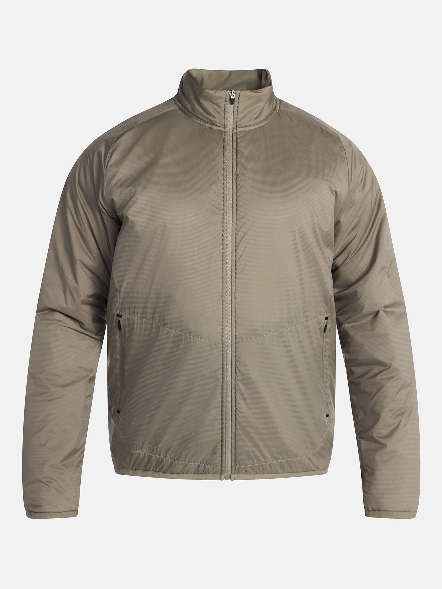 Ozark Trail Men's and Big Men's Light Insulated Nylon Zip Jacket, Sizes S-3XL